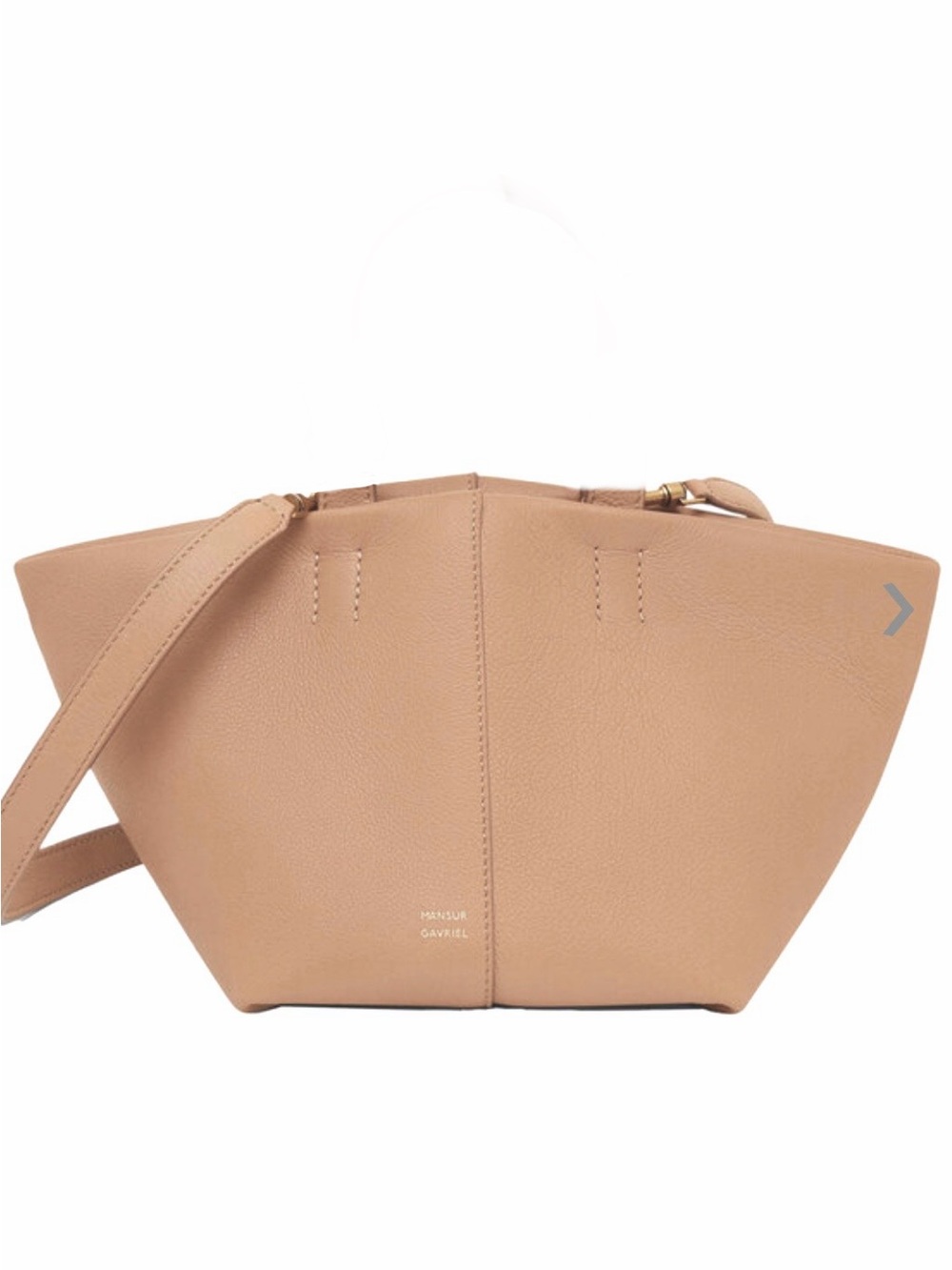 MANSUR GAVRIEL Tulipano Compact Bag - Beige